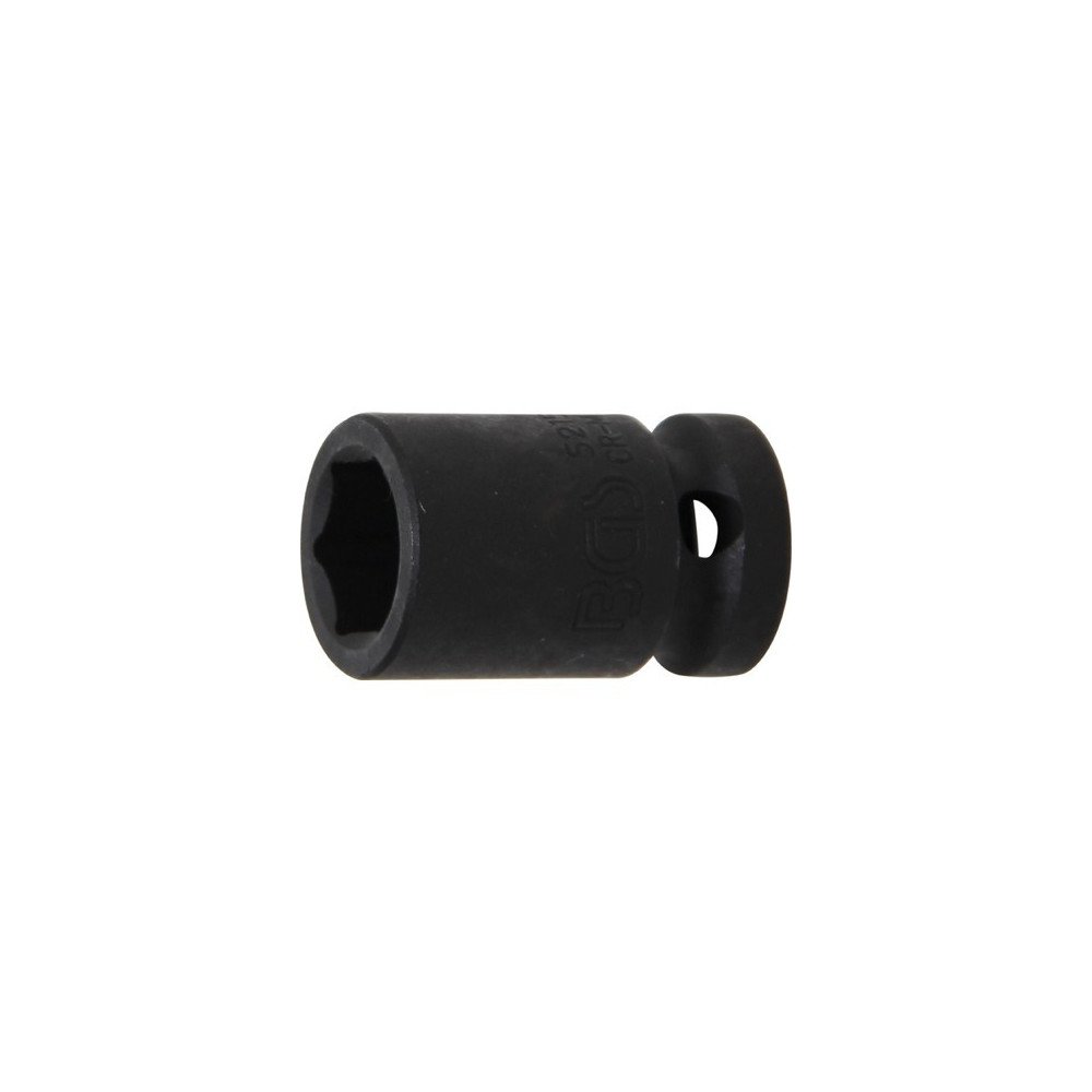 Chave de impacto sextavada curta de 1/2 15mm.