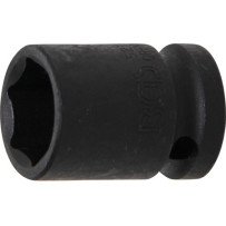 Chave de impacto sextavada curta de 1/2 19 mm.