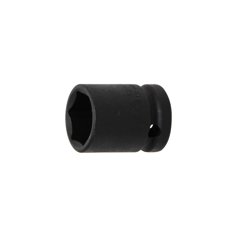 Chave de impacto sextavada curta de 1/2 21mm.