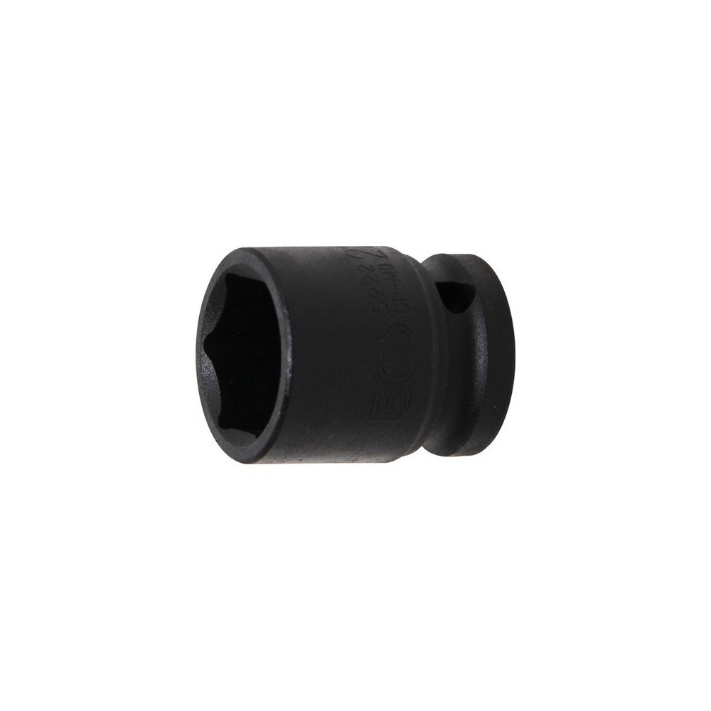 Chave de impacto sextavada curta de 1/2 22mm.