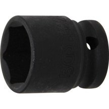 Vaso de impacto chave 1/2 hexagonal curto 24mm.
