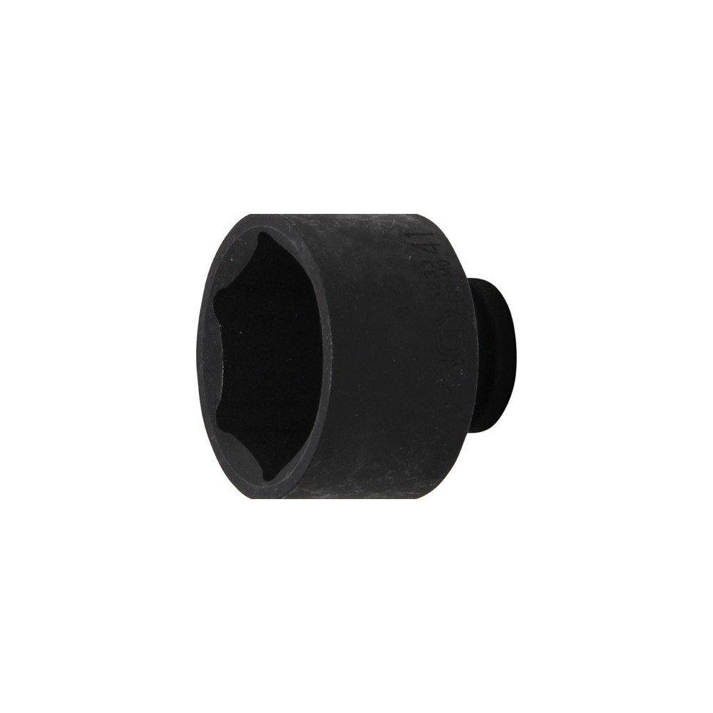 Chave de impacto sextavada curta de 1/2 41 mm.