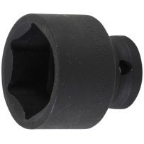 Llave vaso de impacto 1/2 hexagonal corto 33mm.