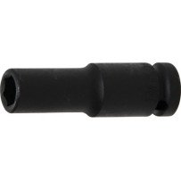 Chave de impacto sextavada longa de 1/2 12mm.