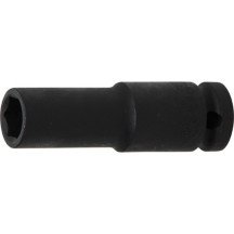 Llave vaso de impacto 1/2 hexagonal largo 13mm.