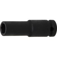 Chave de impacto sextavada longa de 1/2 13mm.