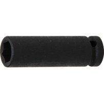 Chave de impacto sextavada longa de 1/2 15mm.