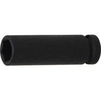 Chave de impacto sextavada longa de 1/2 16mm.