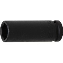 Chave de impacto sextavada longa de 1/2 18mm.