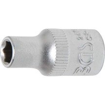 Llave de vaso corto 1/4" 6 caras Pro Torque® 5mm.
