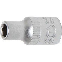 Llave de vaso corto 1/4" 6 caras Pro Torque® 5mm.