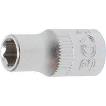 Llave de vaso corto 1/4" 6 caras Pro Torque® 6mm.