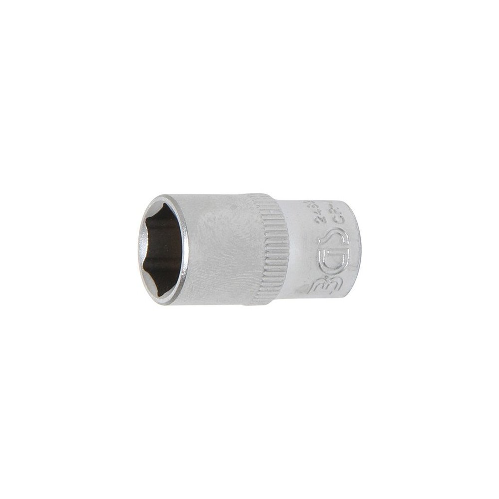 Chave de soquete curta Pro Torque® de 10 mm, 6 pontas, 1/4 pol. Chave de soquete curta Pro Torque® de 10 mm, 6 pontas, 1/4 pol.