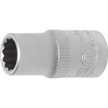 Chave de soquete curta 1/4 12 pontas 7 mm.