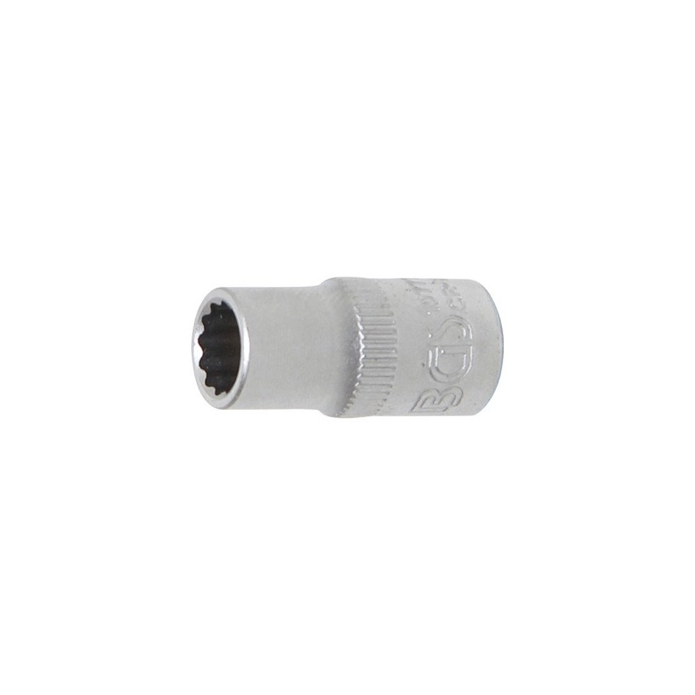 Chave de soquete curta 1/4 12 pontas 7 mm.