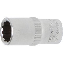 Chave de soquete curta 1/4 12 pontas 8 mm.