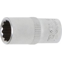 Chave de soquete curta 1/4 12 pontas 8 mm.