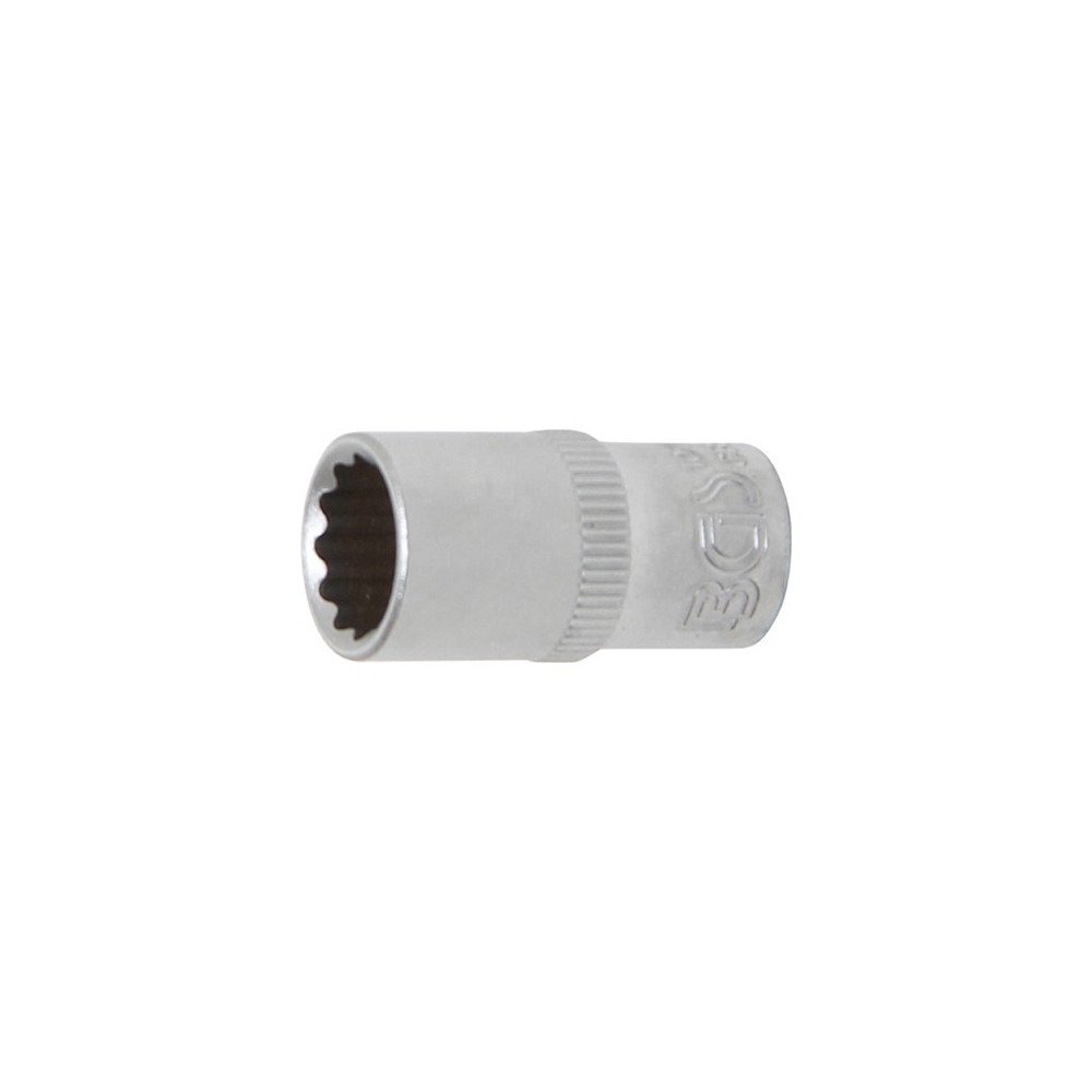 Chave de soquete curta 1/4 12 pontas 9 mm.