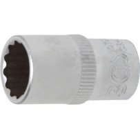 Llave de vaso corto 1/4  12 caras 10 mm.