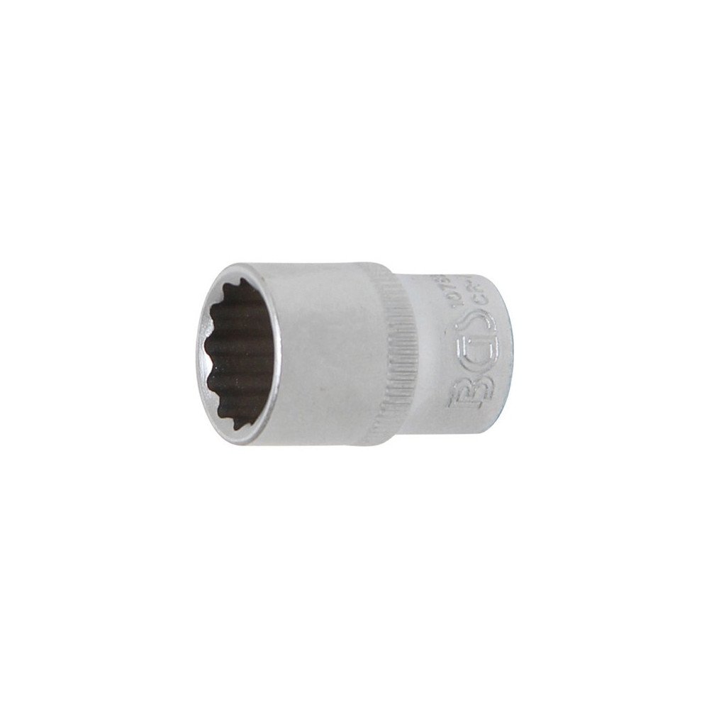 Chave de soquete curta 1/4" 12 pontas 12 mm.