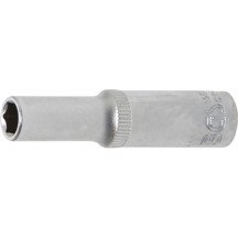 Llave de vaso largo 1/4 6 caras Pro Torque® 6 mm.