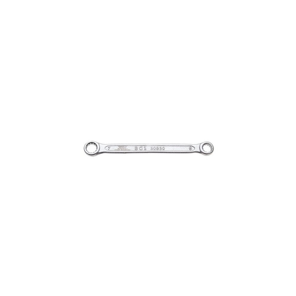 Llave doble estrella extra plana 6x7 mm. Llave doble estrella extra plana 6x7 mm.