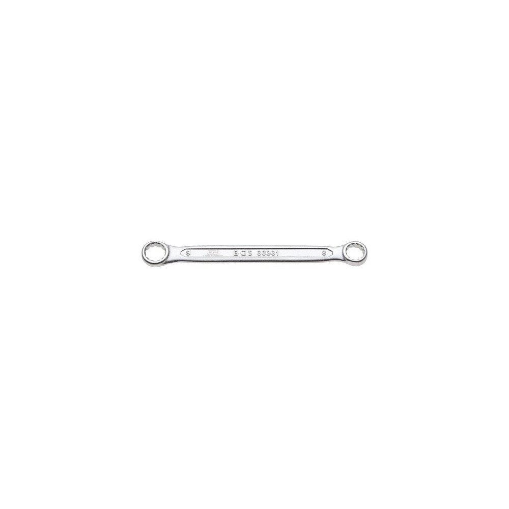 Llave doble estrella extra plana 8x9 mm. Llave doble estrella extra plana 8x9 mm.