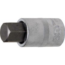 Chave de soquete 1/2 com ponta Allen de 53 mm. 17mm