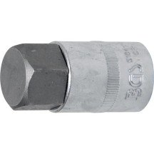 Llave de vaso 1/2 con punta Allen Largo 53mm. 24mm.