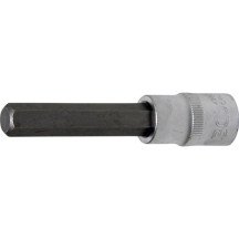 Chave de soquete 1/2 com ponta Allen Comprimento 100 mm. 12 mm.