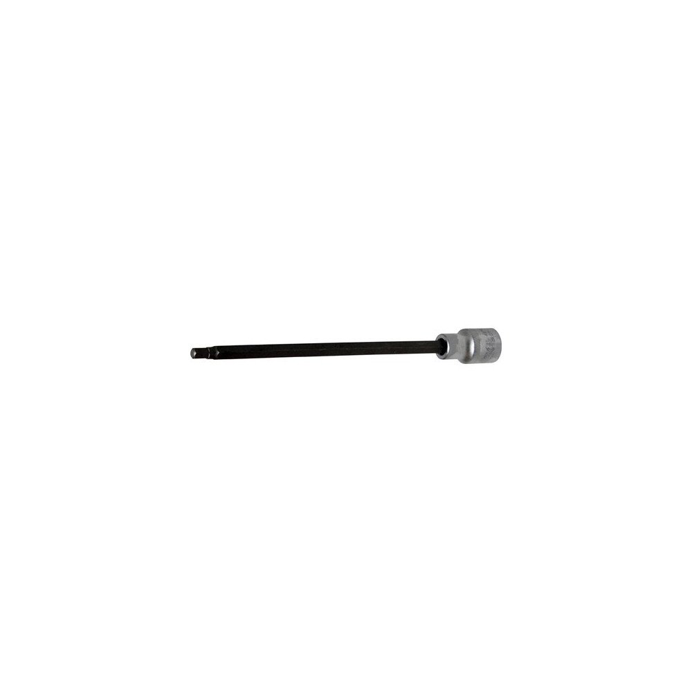 Chave de soquete longa 1/2 com ponta Allen de 200 mm. 6 mm. Chave de soquete longa 1/2 com ponta Allen de 200 mm. 6 mm.