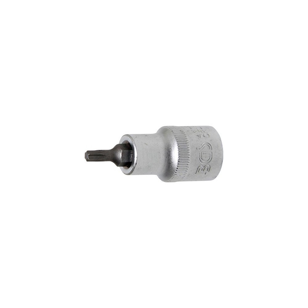 Chave de soquete de 1/2" com ponta Torx 53 mm.. T25 Chave de soquete de 1/2" com ponta Torx 53 mm.. T25