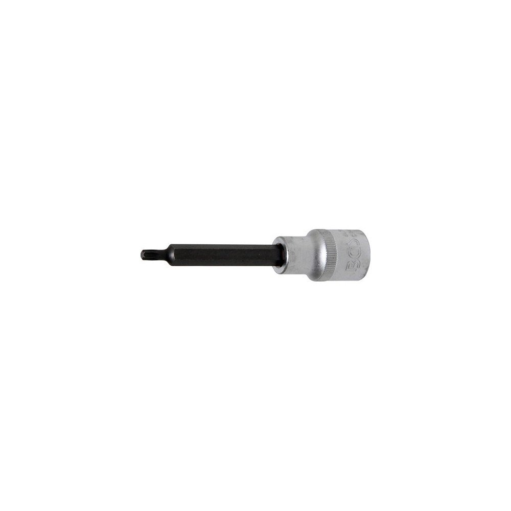 Chave de soquete longa de 1/2" com ponta Torx 100. T25