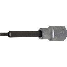 Chave de soquete longa de 1/2" com ponta Torx 100. T27