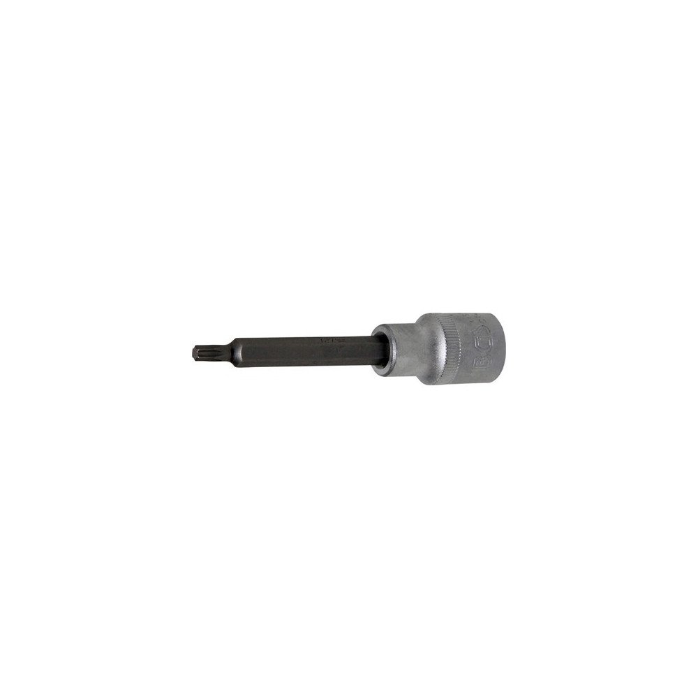 Chave de soquete 1/2 com ponta Torx, comprimento 100 mm. T27 Chave de soquete 1/2 com ponta Torx, comprimento 100 mm. T27