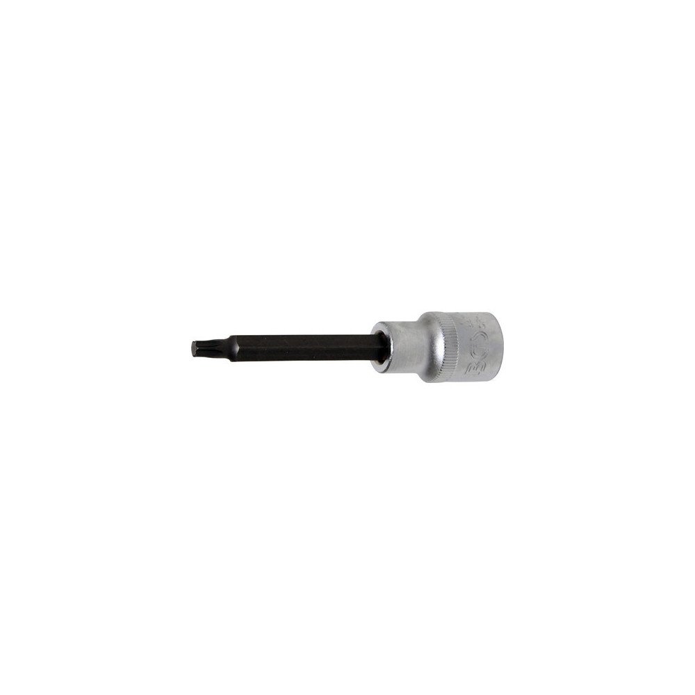 Llave de vaso 1/2 con punta Torx Largo 100mm. T30