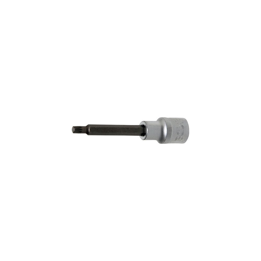 Chave de soquete de 1/2" com ponta XZN longa 100mm. M6 Chave de soquete de 1/2" com ponta XZN longa 100mm. M6