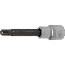 Chave de soquete de 1/2" com ponta XZN longa 100mm. M9