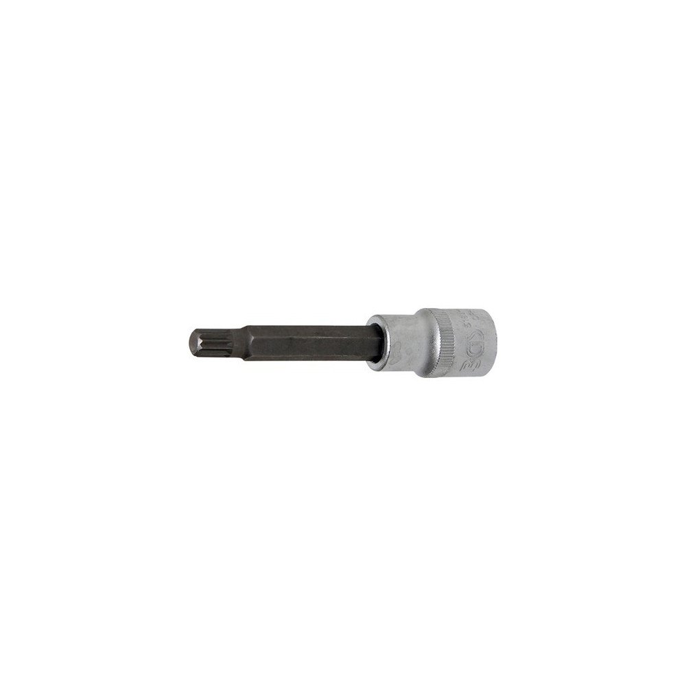 Chave de soquete de 1/2" com ponta XZN longa 100mm. M9 Chave de soquete de 1/2" com ponta XZN longa 100mm. M9