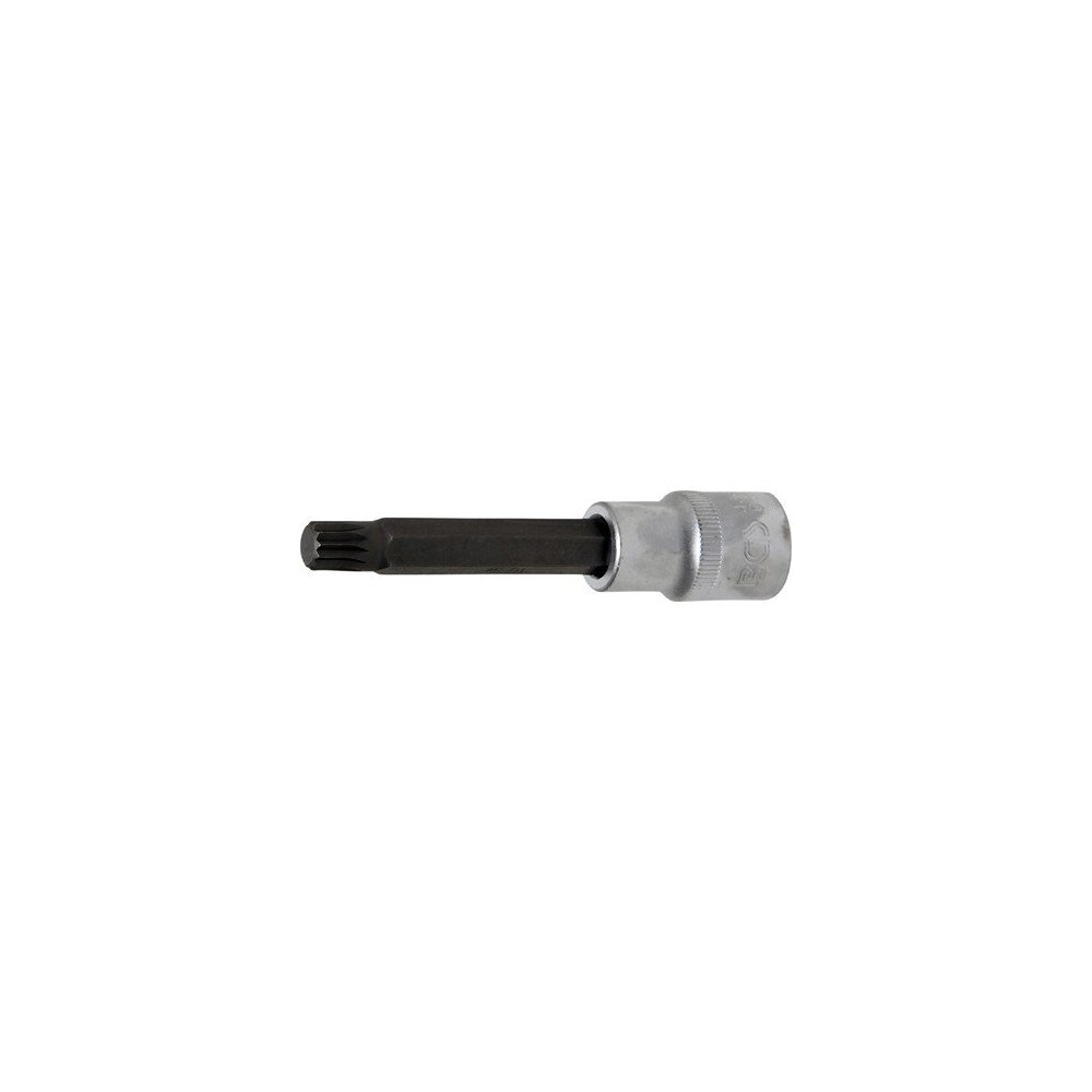 Chave de soquete de 1/2" com ponta XZN longa 100mm. M10 Chave de soquete de 1/2" com ponta XZN longa 100mm. M10