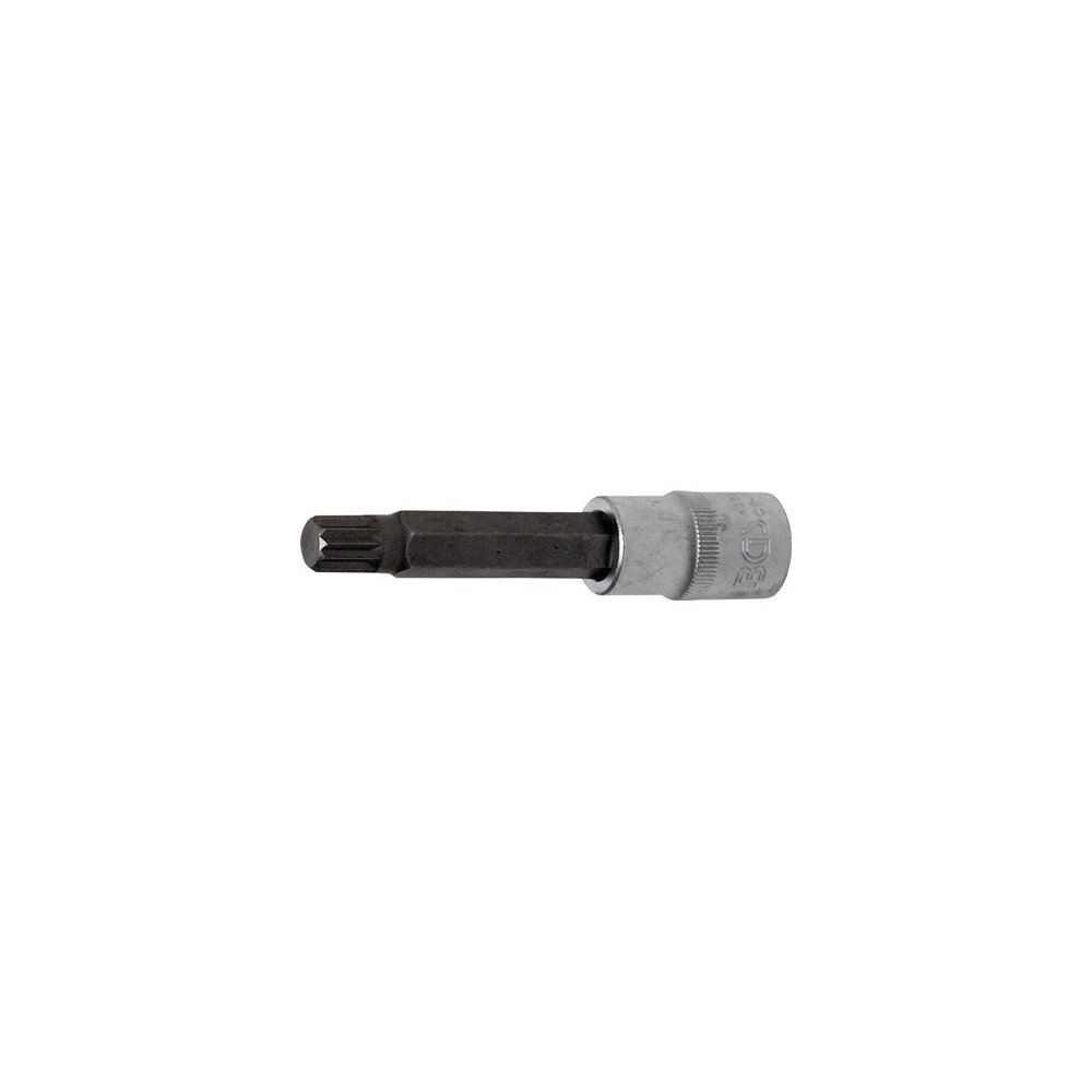 Chave de soquete de 1/2" com ponta XZN longa 100mm. M12 Chave de soquete de 1/2" com ponta XZN longa 100mm. M12