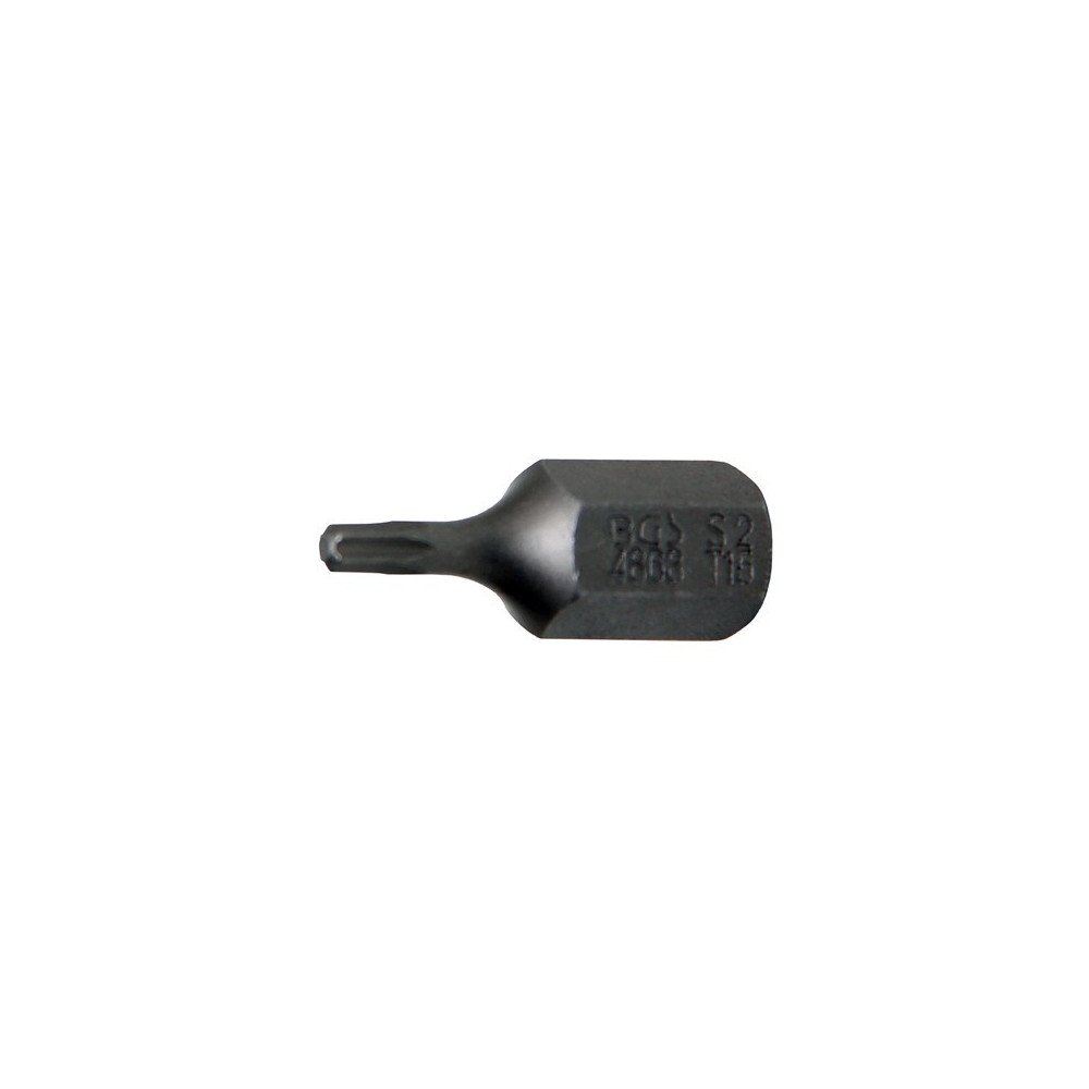 Broca Torx curta 3/8", 10 mm. T15