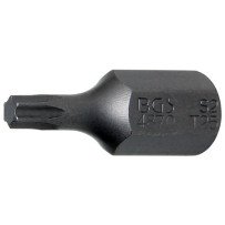 Ponta torx curta 3/8 10 mm. T25