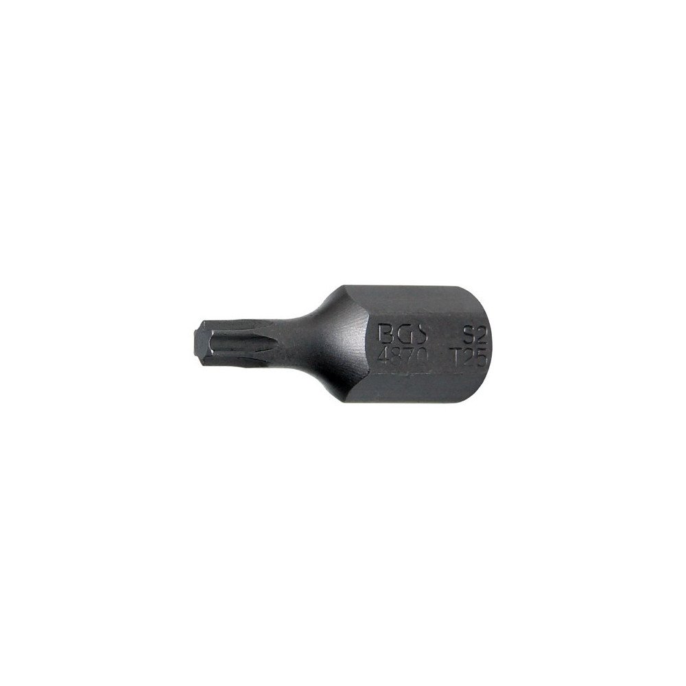 Ponta torx curta 3/8 10 mm. T25 Ponta torx curta 3/8 10 mm. T25