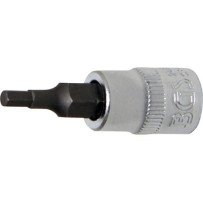 Llave de vaso 1/4 con punta Allen 3mm.