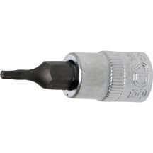 Chave de soquete de 1/4" com ponta Torx T8