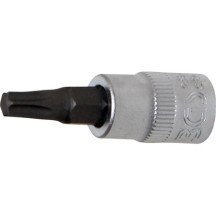 Llave de vaso 1/4 con punta Torx T27