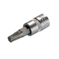 Llave de vaso 1/4 con punta Torx T35