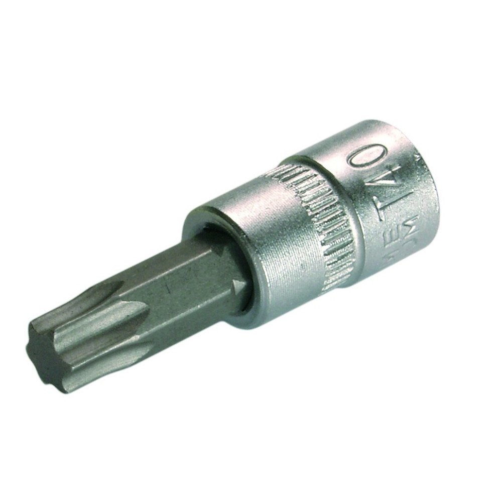 Llave de vaso 1/4 con punta Torx T40 Llave de vaso 1/4 con punta Torx T40