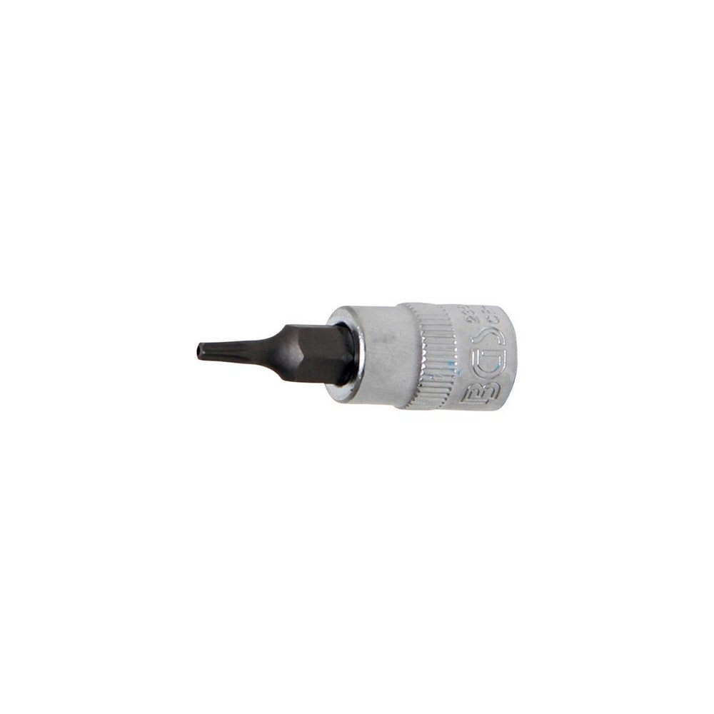 Chave de soquete de 1/4" com ponta Torx TH9 inviolável